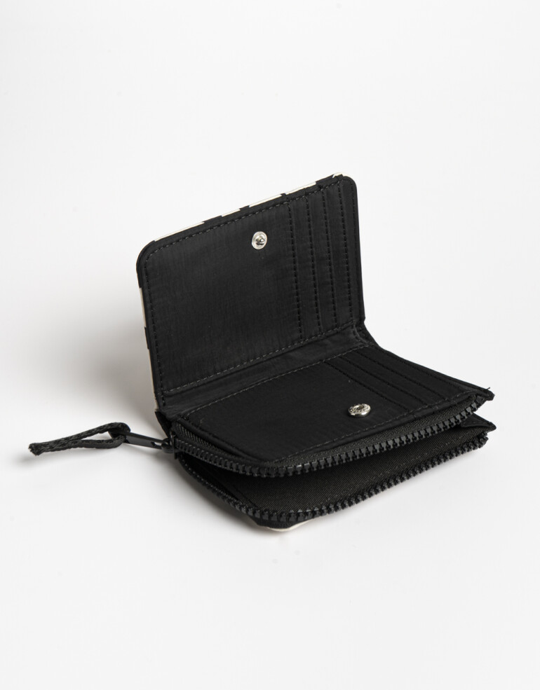 Billetera Nylon Billetera De Material Reciclado - Estampado Flores