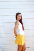 Falda Wagga AMARILLO