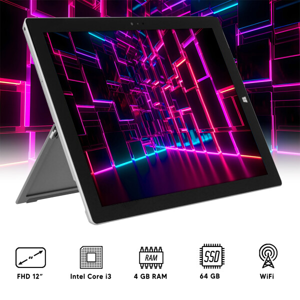 Tablet Surface Pro 3 I3 4gb Ram 64gb Teclado Original PK SURFACE PRO 3 I3/4/64 + TEC.NEGRO