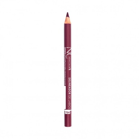 NEWCOLOR LAPIZ DELINEADOR DE LABIOS N° 754 BORDO 1,2 g NEWCOLOR LAPIZ DELINEADOR DE LABIOS N° 754 BORDO 1,2 g