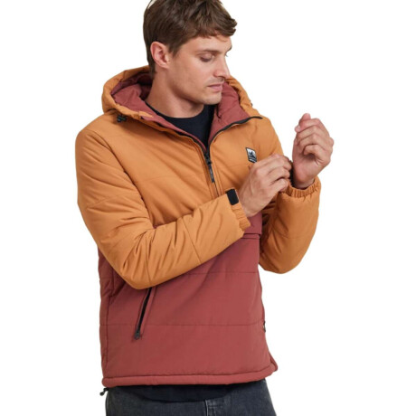 Campera Rusty Clinton Naranja