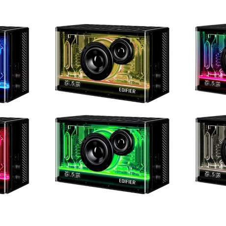 Parlante Edifier QD35 Negro Bluetooth Rgb 001