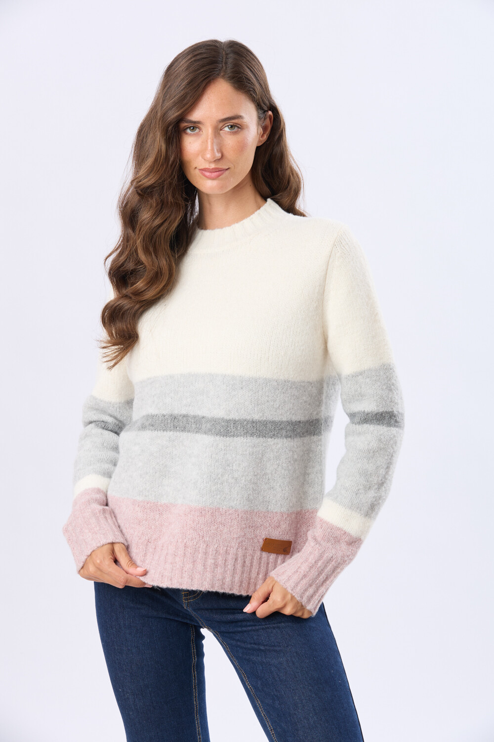 BUZO TEJIDO DE ABRIGO Rosa