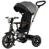 Triciclo con Capota Bebesit Explorer Deluxe 4 en 1 Gris