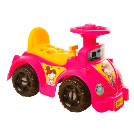 Buggy Andador Infantil Interactivo Bocina Brasilero Rosa