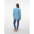 VMQUEENY LS OVERSIZE SHIRT WVN GA NOOS Bonnie Blue