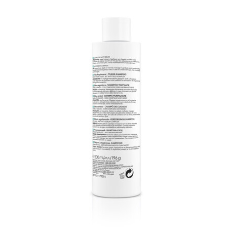 Dercos Shampoo Tratamiento Cabello Graso 200ml Dercos Shampoo Tratamiento Cabello Graso 200ml