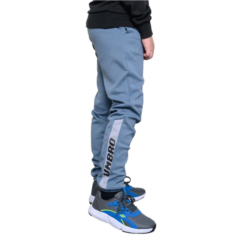 Pantalon de Niño Umbro Azul Piedra - Gris Melange