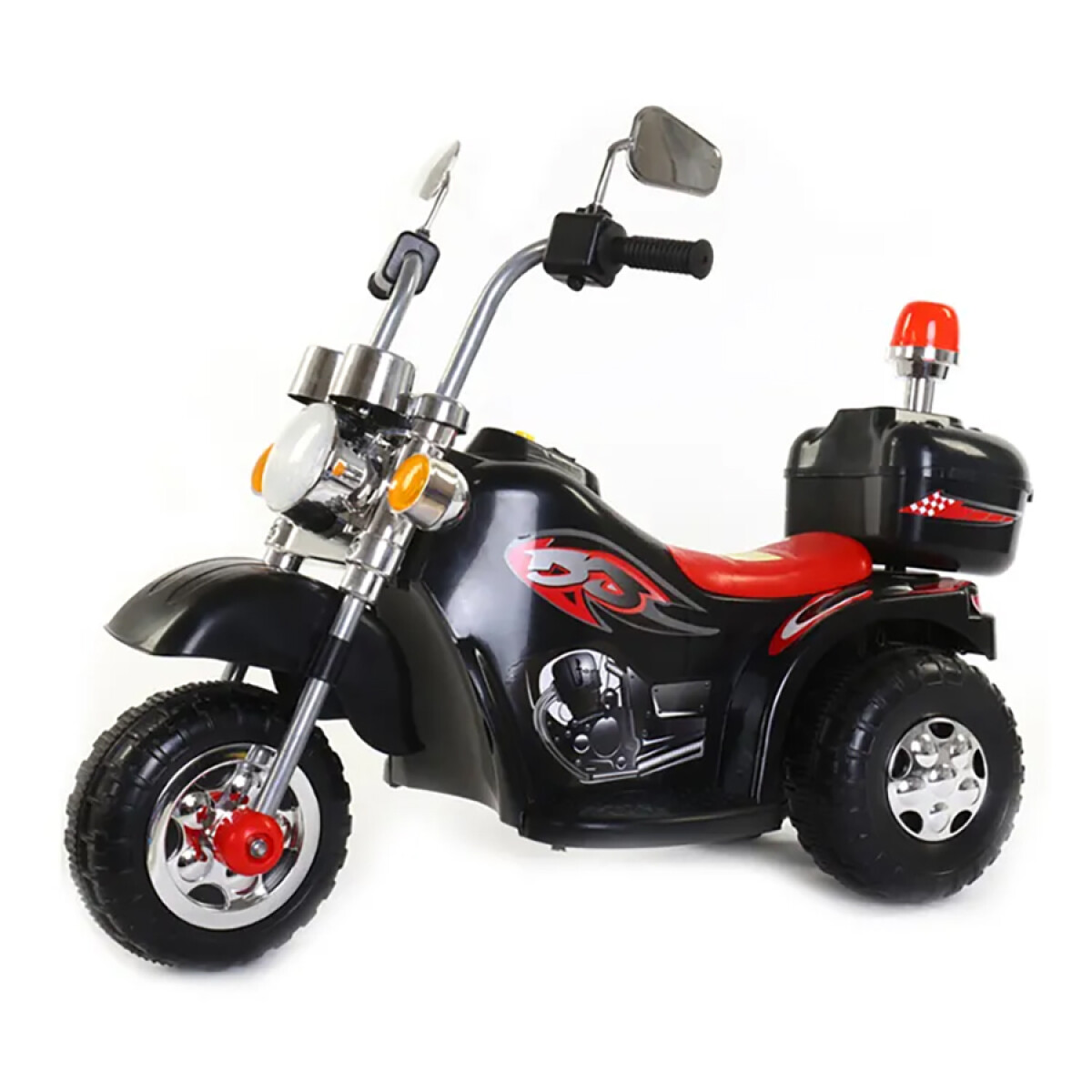 Moto A Batería Infantil J-Mb674 6V 80X62X45Cm Ub - NEGRO 