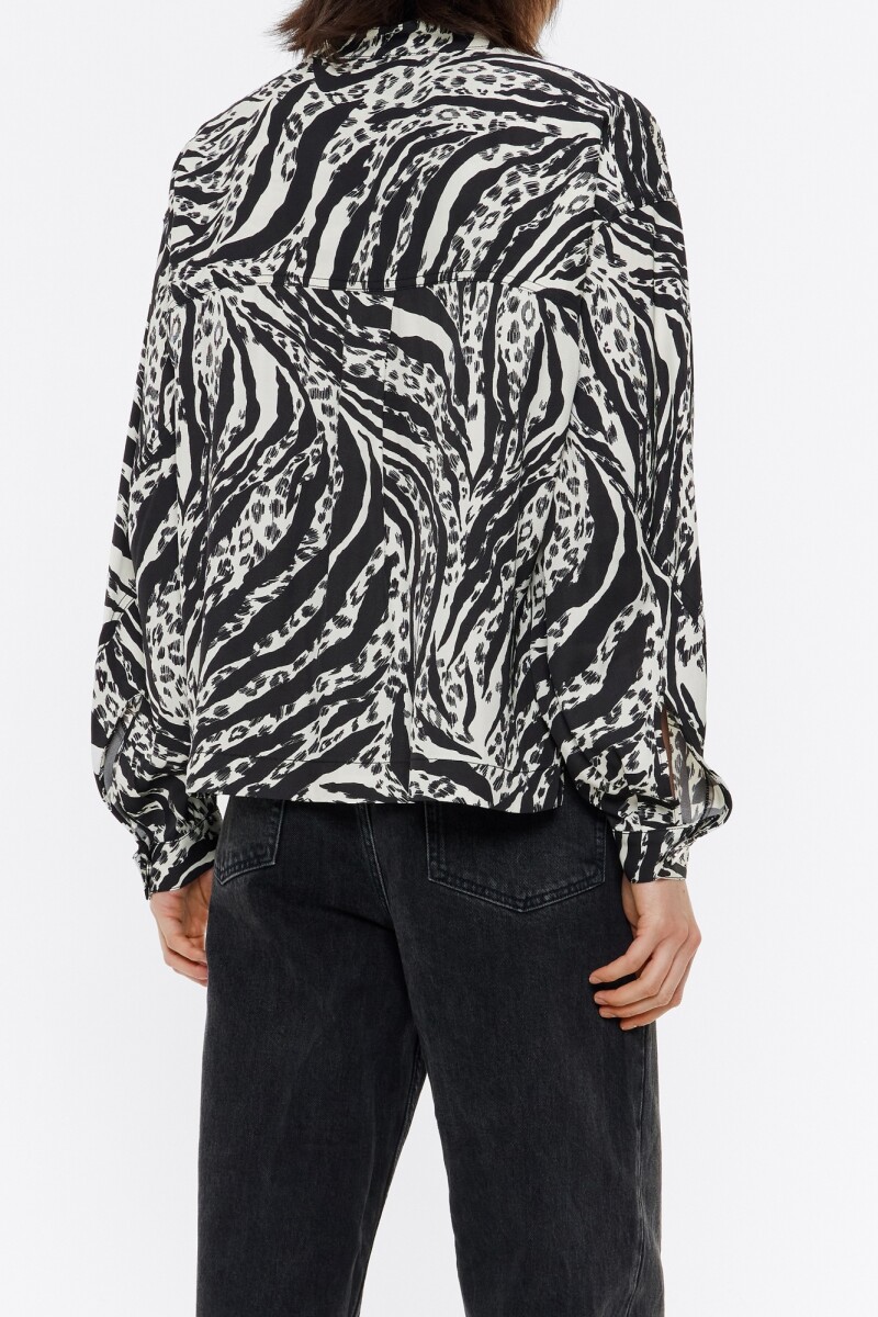CAMISA BOXY Marfil