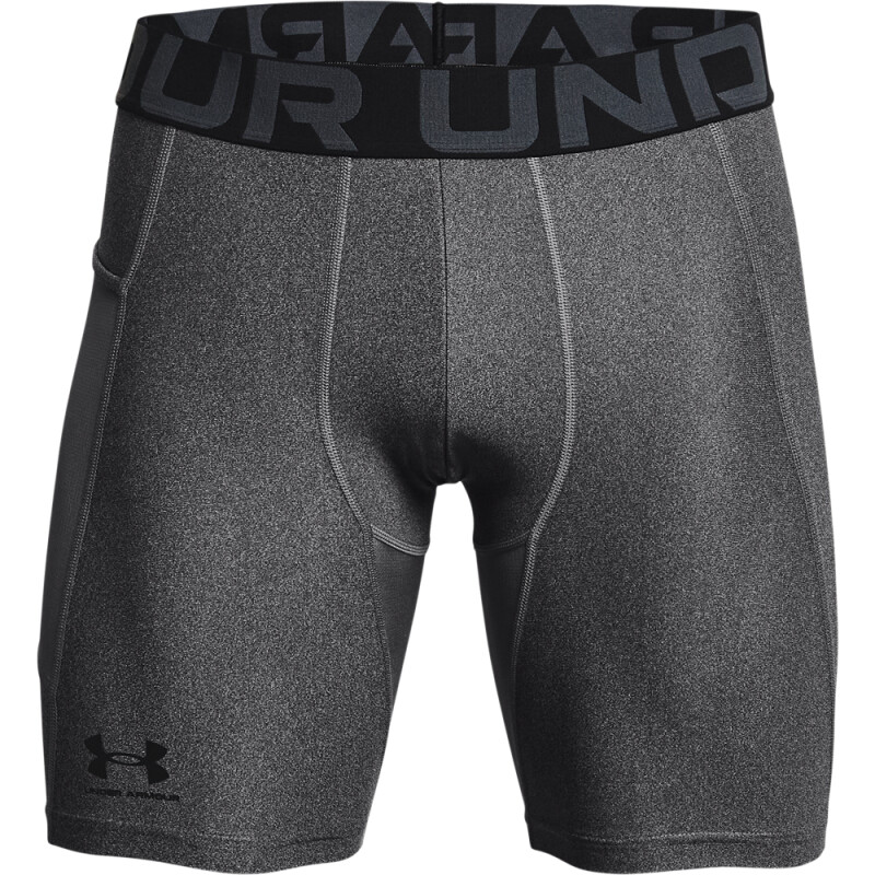 UA HG Armour Shorts-WHT BLK-001