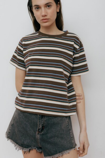 TSHIRT SAVIA Chocolate