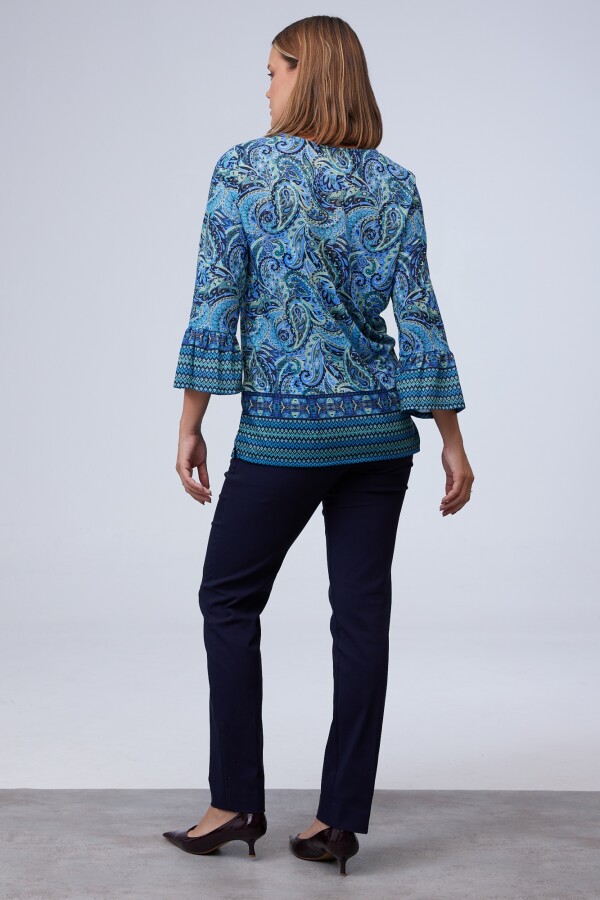 Blusa Bulgaros MULTI/VERDE