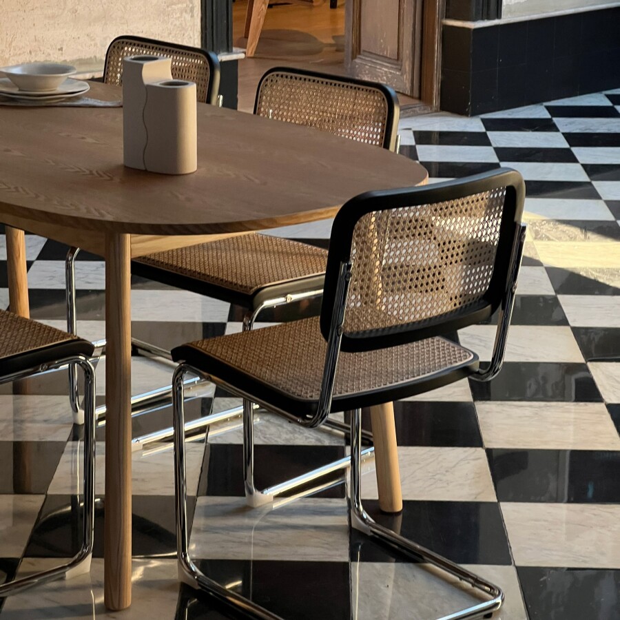 Silla Bauhaus Brazos Black
