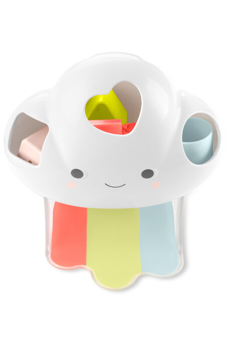 Juguete organizador de formas, diseño nube Sin color