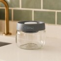 FRASCO DE VIDRIO CON TAPA AL VACIO 0,4L TRAMONTINA FRASCO DE VIDRIO CON TAPA AL VACIO 0,4L TRAMONTINA