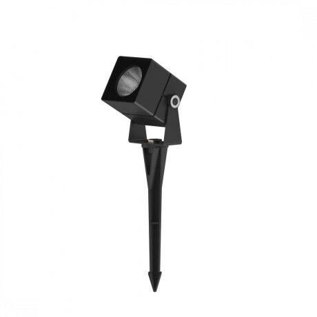 Pincho led 9w Aluminio negro IP66 24 volt o base Ángulo 15°