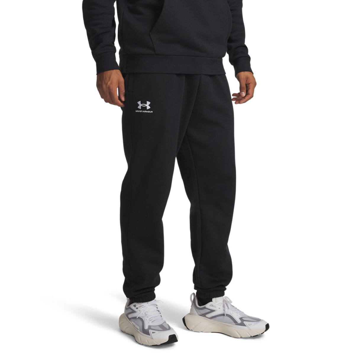 UA Icon Fleece Jogger-BLU - BLK-001 