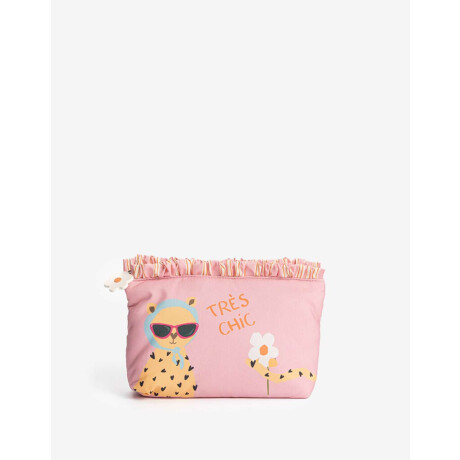 Porta Cosméticos Rosa Chicle