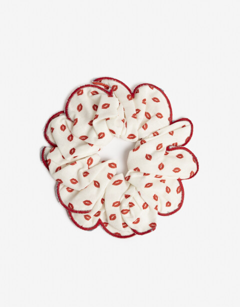 Skunzies Estampados Maxi Scrunchie Estampada - Combinacion Bicolor