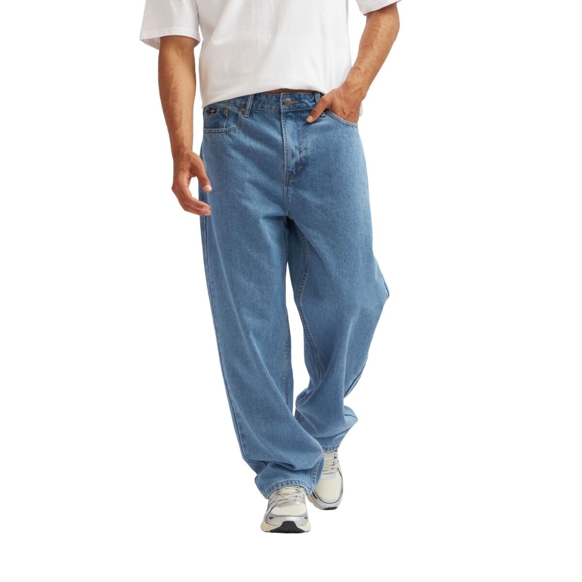 PANTALON DENIM 28-38 - AZUL CLARO 