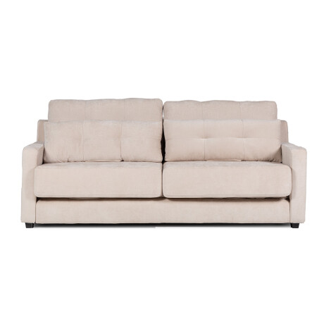 Sofá Cama Nizza - Tela Microfibra 12072 (Beige)