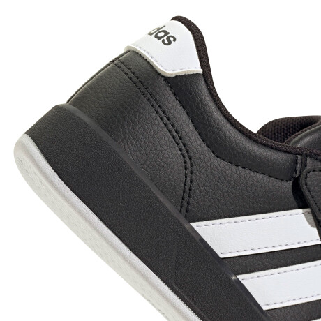 Championes de Niños Adidas Breaknet 3.0 Jrs con Velcro Negro - Blanco