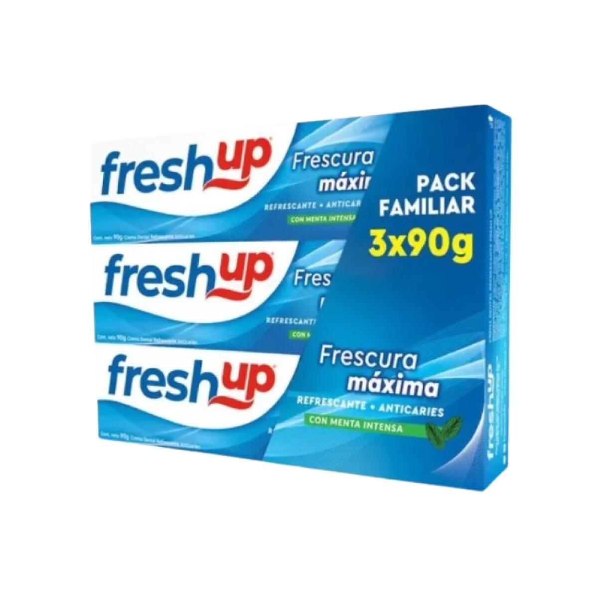 Pasta dental Fresh up frescura máxima - Tripack 90g c/u 