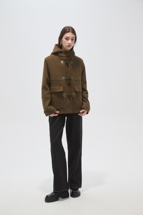 Campera Rashiri Verde Oliva Oscuro