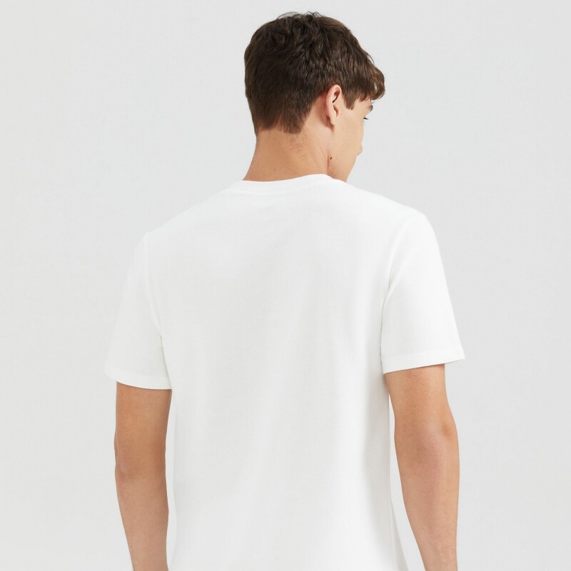 CAMISETA MM MASC BEGE CLARO