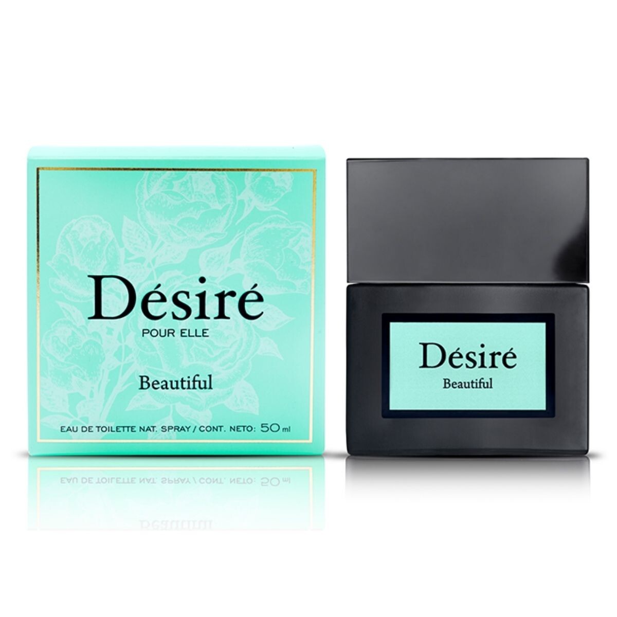 Perfume Desiré Pour Elle - Beautiful 50 ML + REGALO SORPRESA 