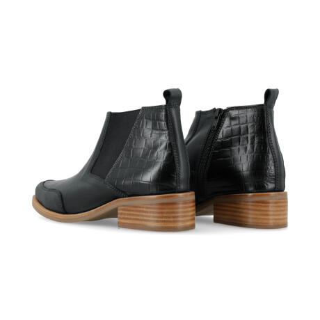 BOTA VENET - CUERO NORIDD NEGRO