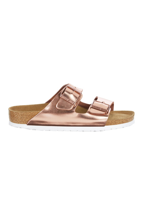 Sandalia Arizona Soft Footbed Leather - Estrecho Cobre