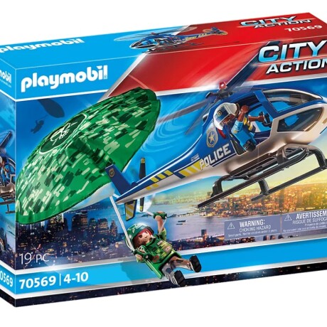 Juego Playmobil Helicóptero Policía 001
