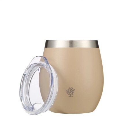 Mate Terrano Acero Inoxidable con Tapa ARENA