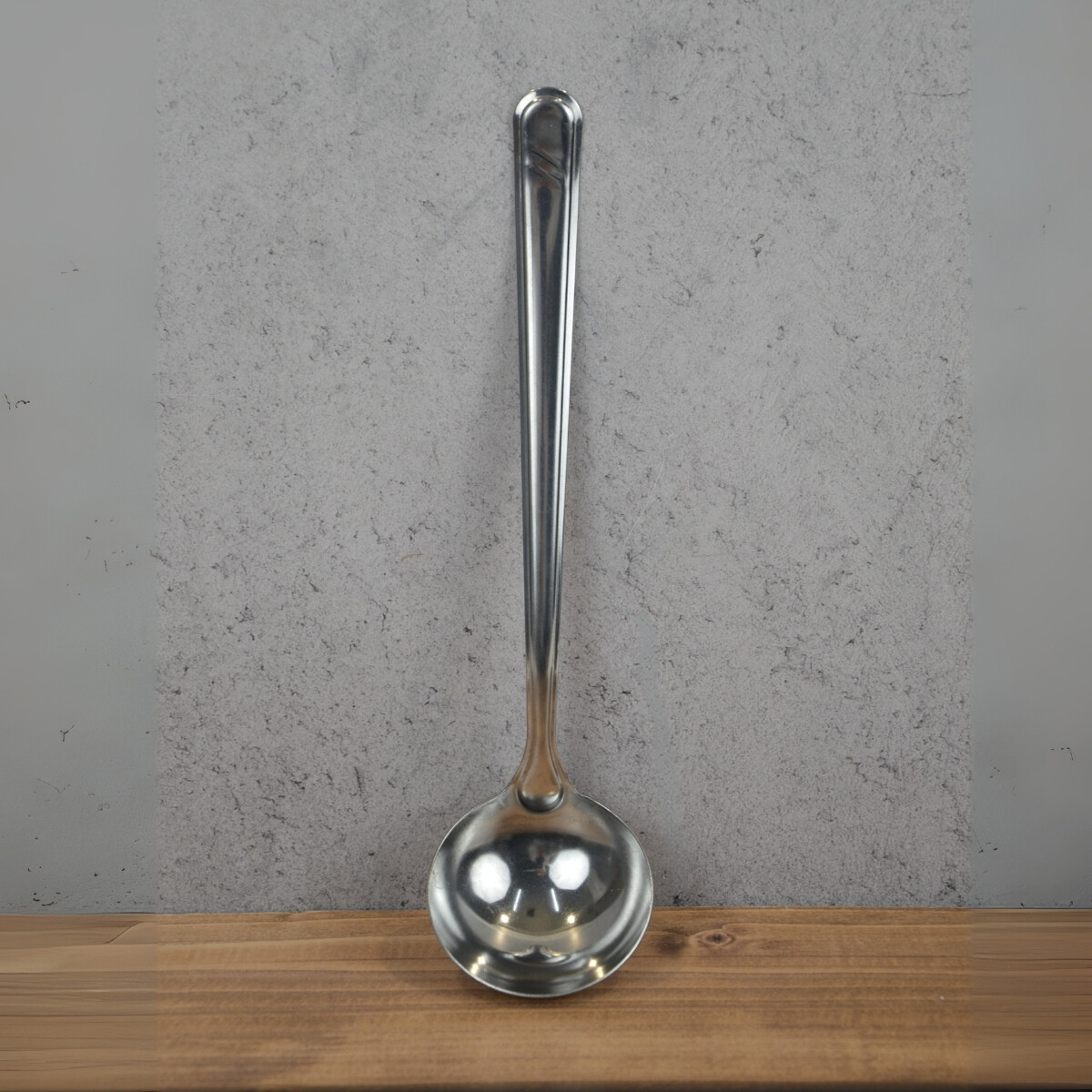 Cucharón 26,3cm acero inoxidable - PLATEADO 