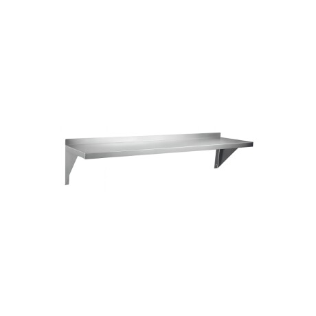 Estante Mural de Acero Inoxidable 120 x 30 x 4 cm Estante Mural de Acero Inoxidable 120 x 30 x 4 cm
