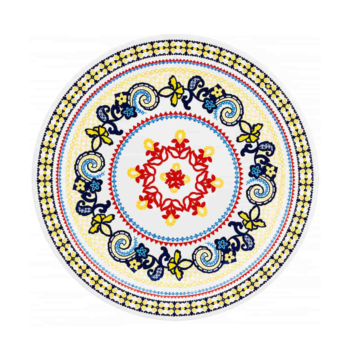 Plato llano La pollera 26 cm OXFORD 