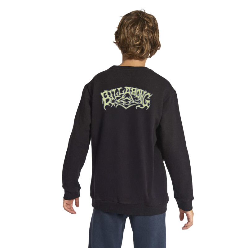 Buzo Billabong Alternative Crew Niño - Negro Buzo Billabong Alternative Crew Niño - Negro