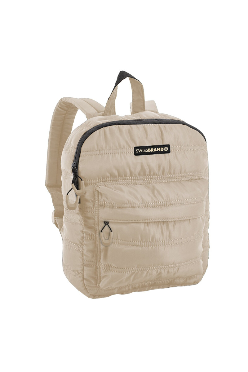 MOCHILA SWISS FLORENCE BEIGE MOCHILA SWISS FLORENCE BEIGE