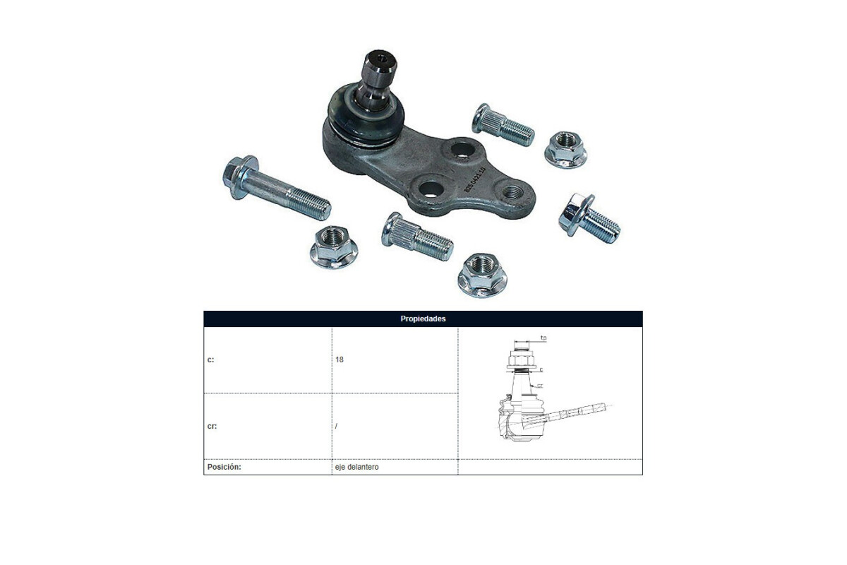 Rotula Del Kia Sportage 11-14 Der/Izq Rotula Del Kia Sportage 11-14 Der/Izq