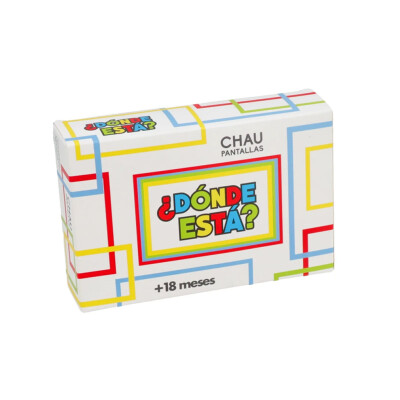 ¿Dónde está? Juego de mesa Chau Pantallas ¿Dónde está? Juego de mesa Chau Pantallas