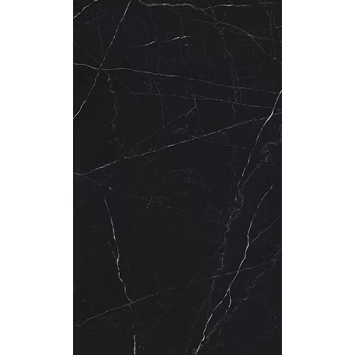 Porcelanato Royal Black 61x106.5 Cm Pulido Brillante Y Rectificado 