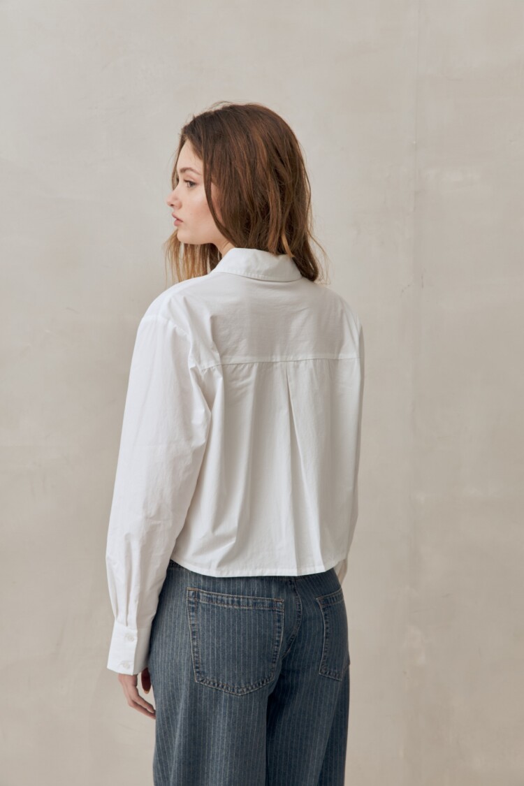 CAMISA ROSAURA SOLID Crudo
