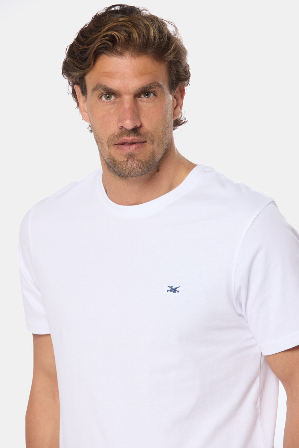 REMERA LISA DE ALGODÓN Blanco