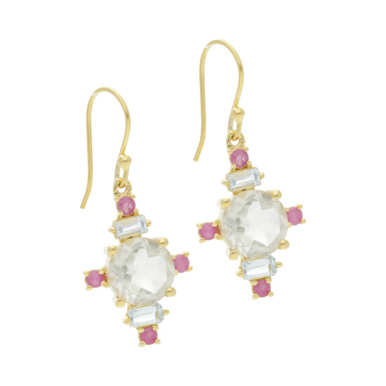 Caravanas Aros Karvik Plata 925 Y Baño De Oro 0