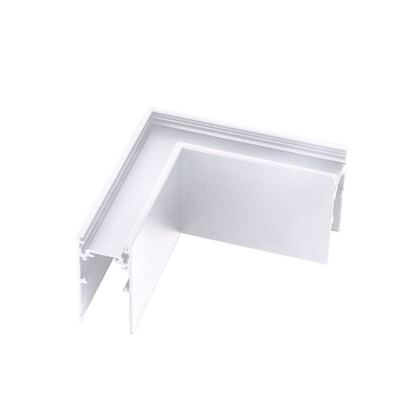 Conector horizontal blanco para riel magnético ZU0513X