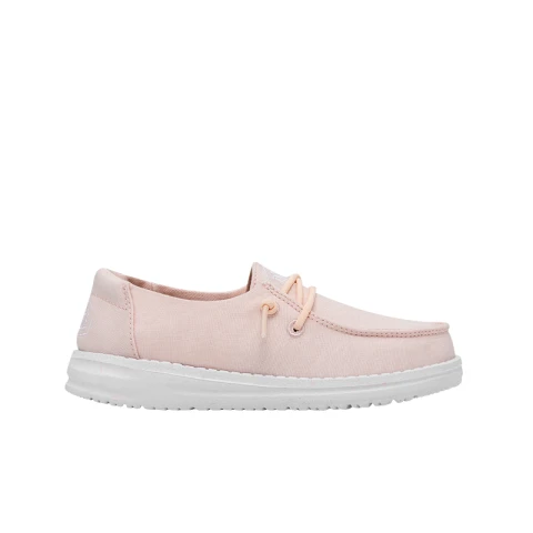 Zapatos Hey Dude Wendy Slub Canva Rosa