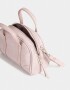 Bowling Noche Cartera Bowling Efecto Croco - Violeta Lila