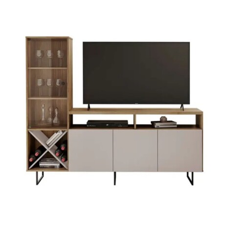 RACK LUZ CON CRISTALERA NORONHA OFF WHITE RACK LUZ CON CRISTALERA NORONHA OFF WHITE